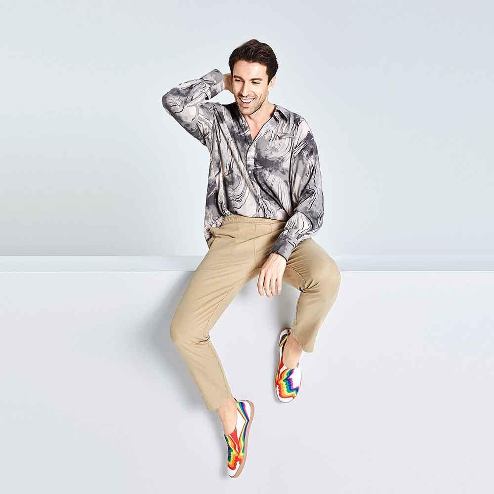 Rainbow Love White Toledo I Men - Image 8