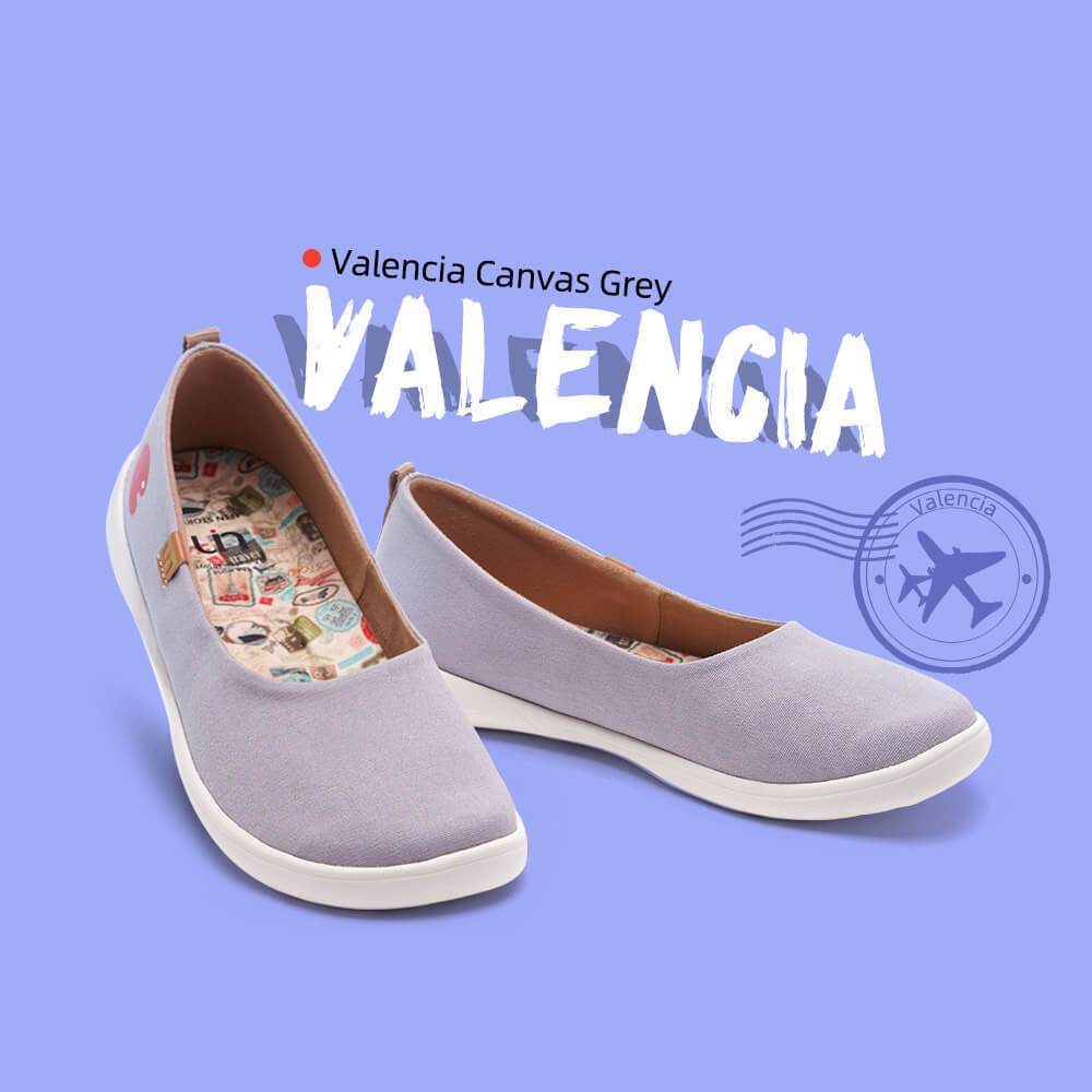 Grey Canvas Valencia Women - Image 2